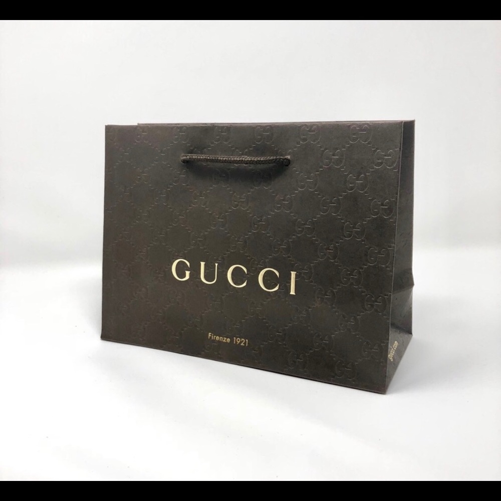 Gucci shopping bag